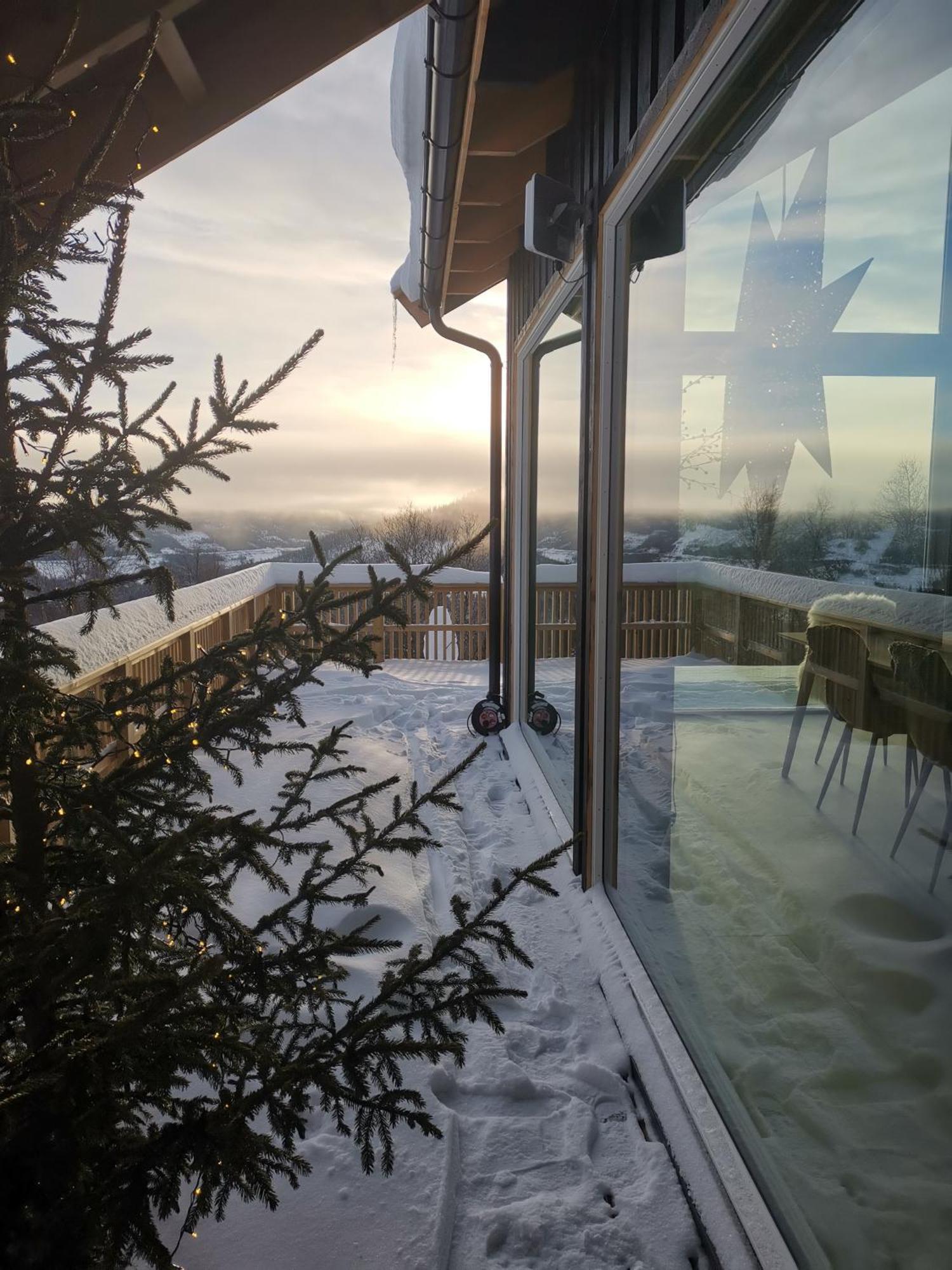 Na Er Vinteren Kommet Til Hallingdal Ål Exterior foto